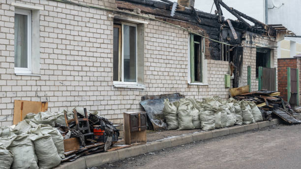 Professional Soot Cleanup technician working in Lake Mary, FL